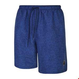 Espionage Geometric Print Swim Short